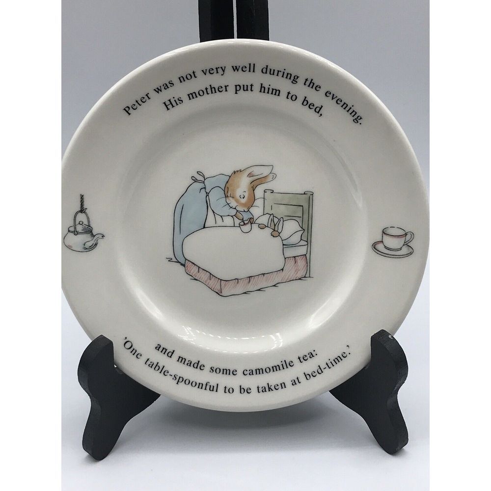 Wedgewood Peter Rabbit Small Plate and Cereal Bowl - Picture 2 of 8